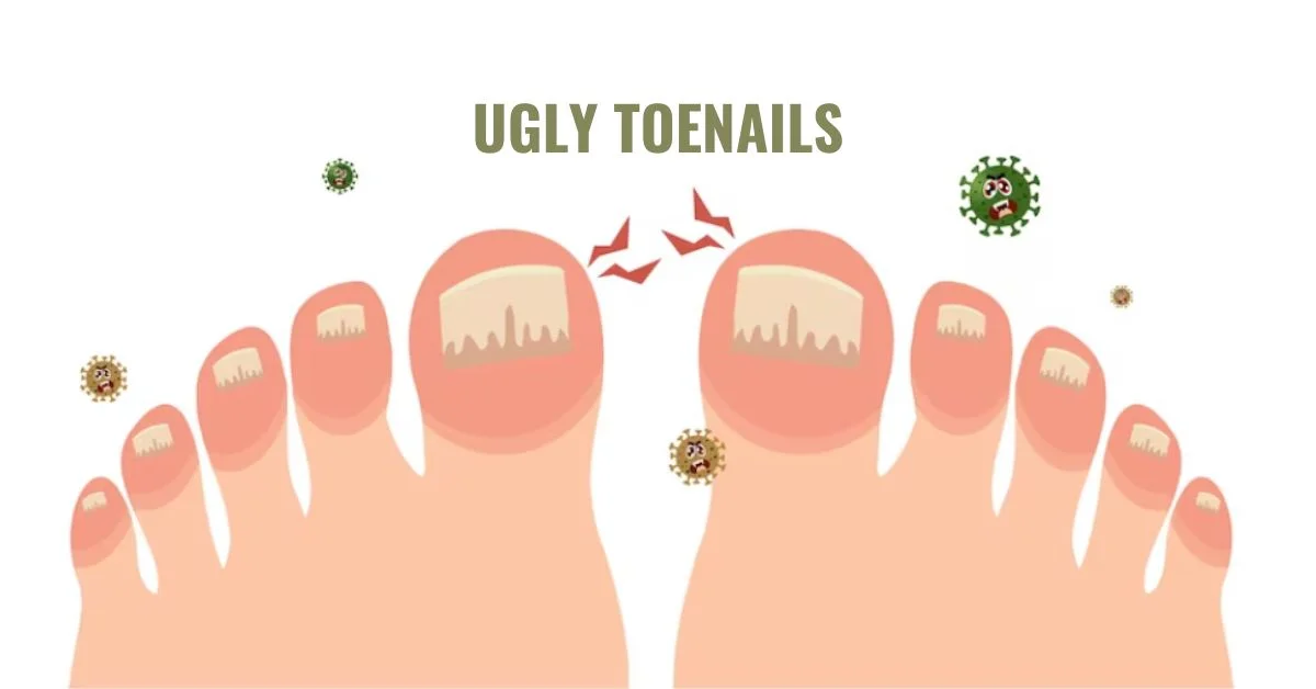 ugly toenails