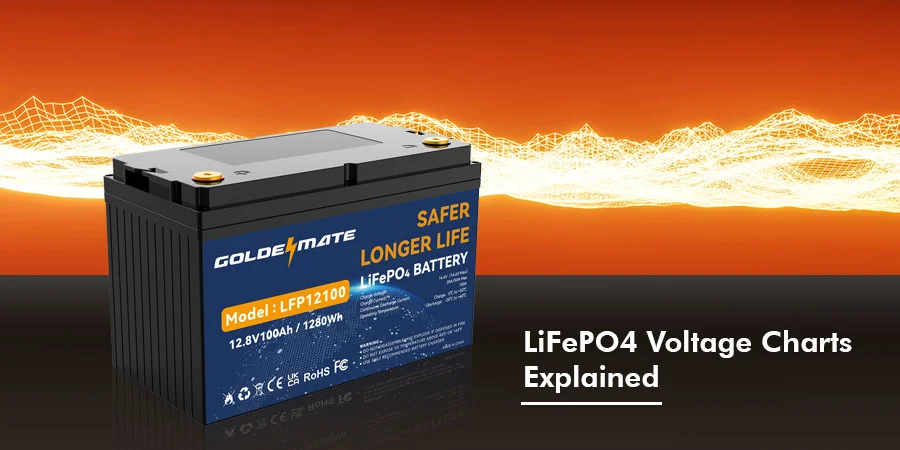 LiFePO4 Voltage Charts