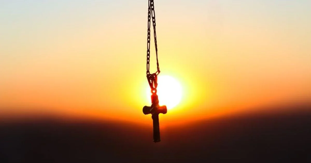 large cross pendant
