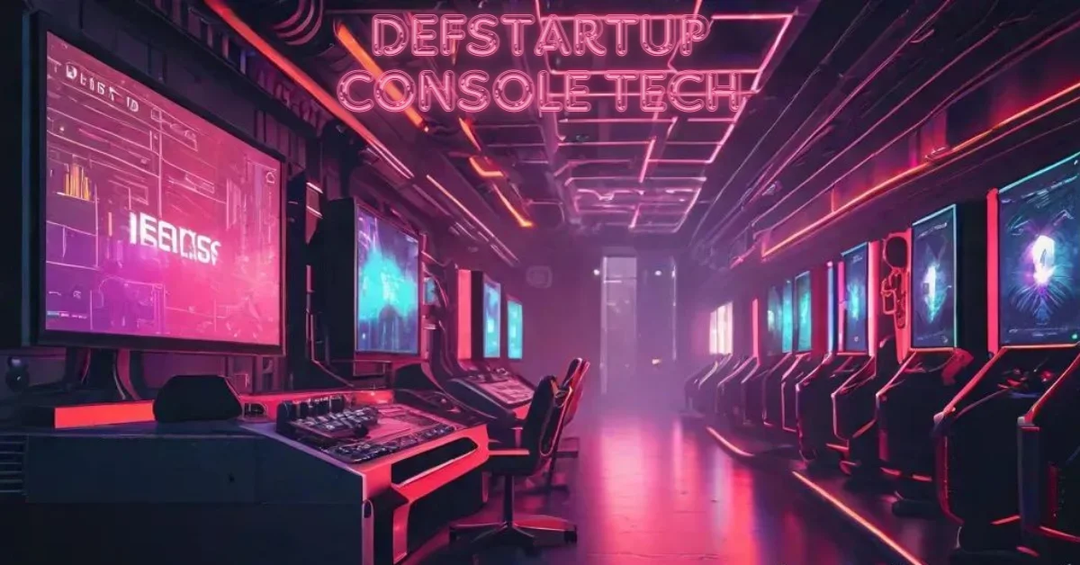 defstartup console tech