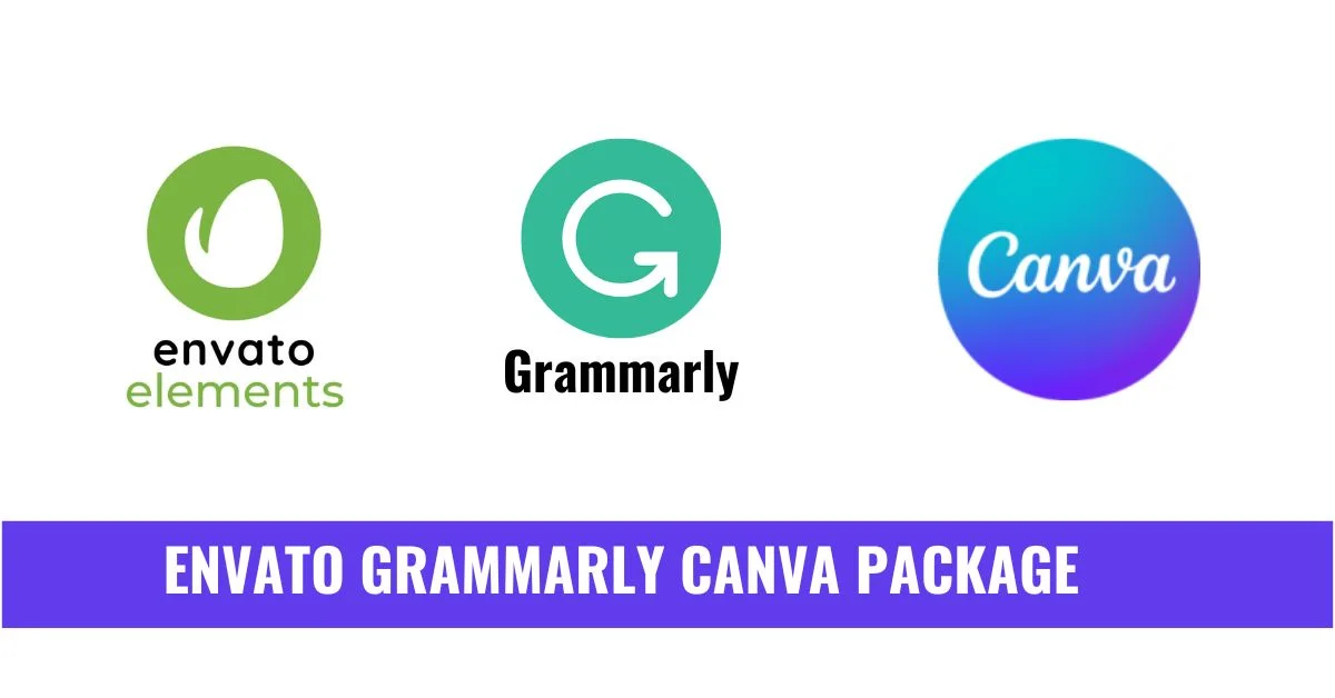 envato grammarly canva package