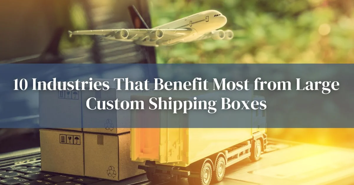 10 Industries That Benefit Most from Large Custom Shipping Boxes - Crispme