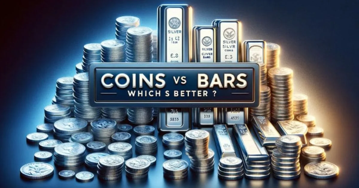 SILVER COINS VS BARS