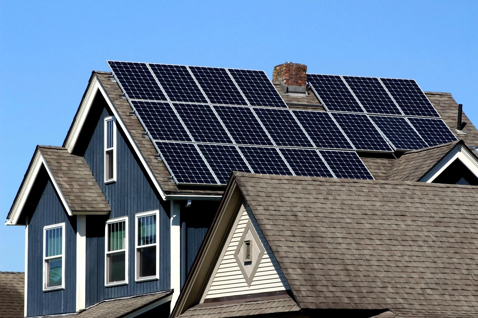 best solar panel and battery for your two story home