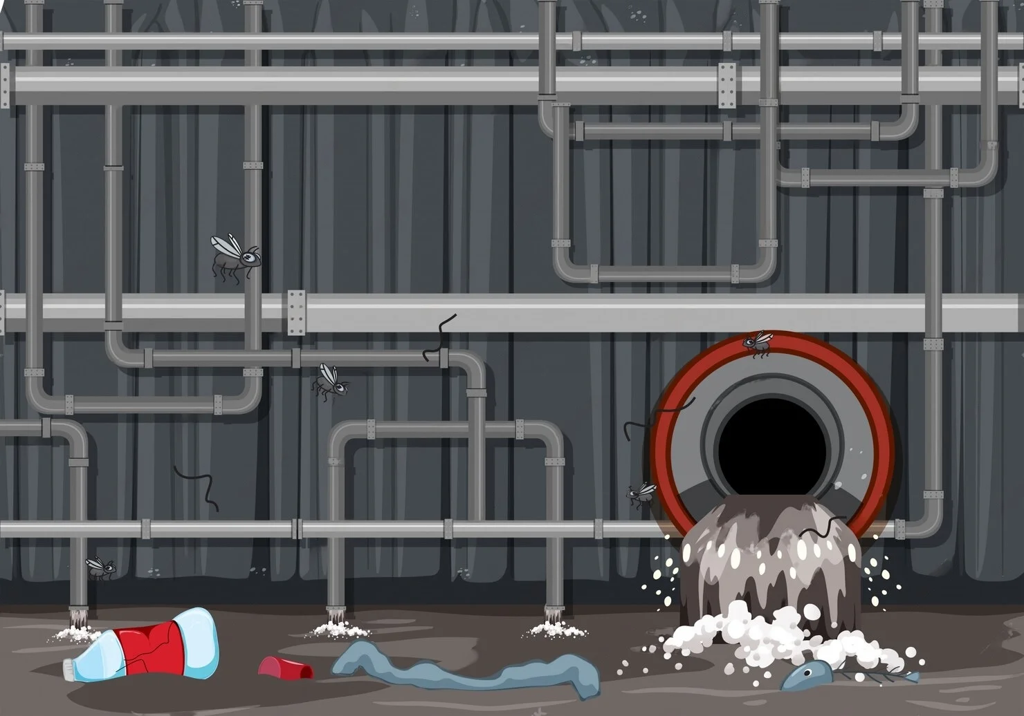 Sewer and Water Lines