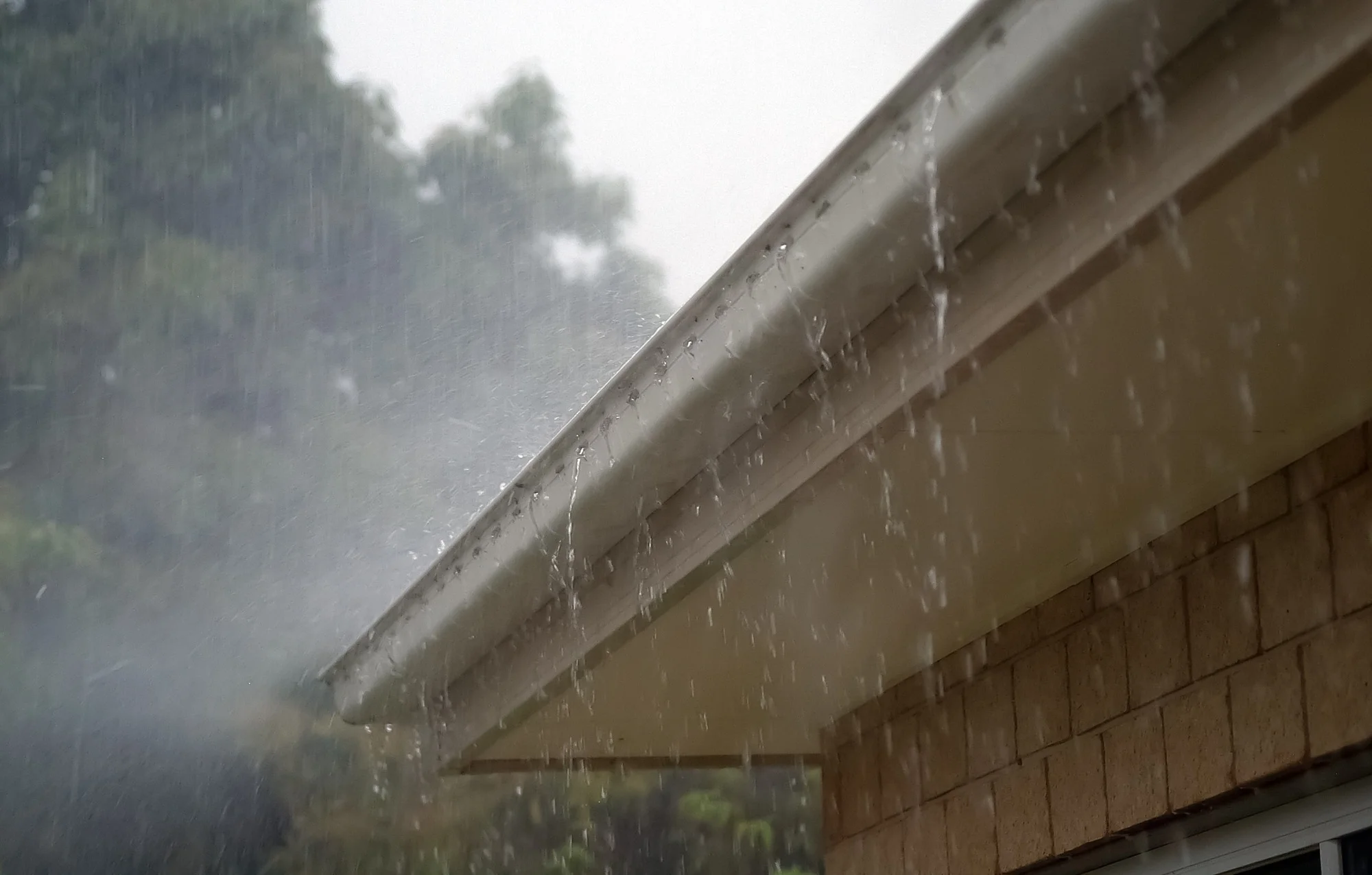 roof leaks in heavy rain