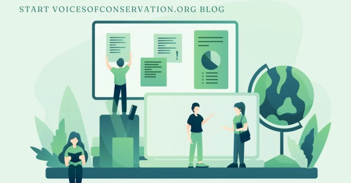 start voicesofconservation.org blog