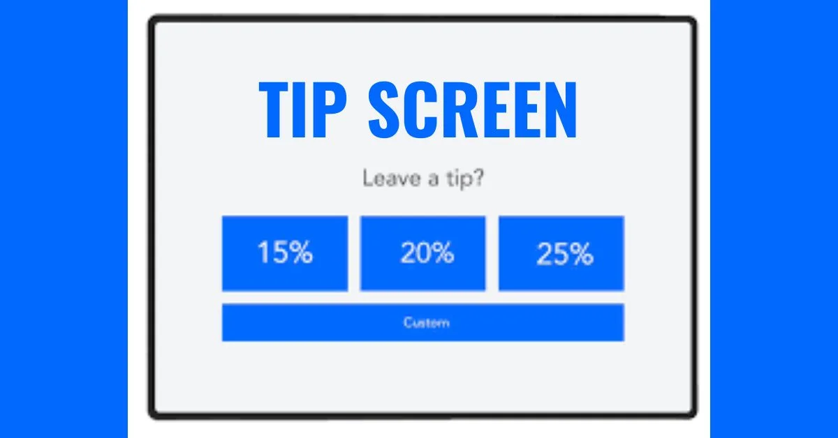 Tip Screen: Streamlining Customer Appreciation - Crispme