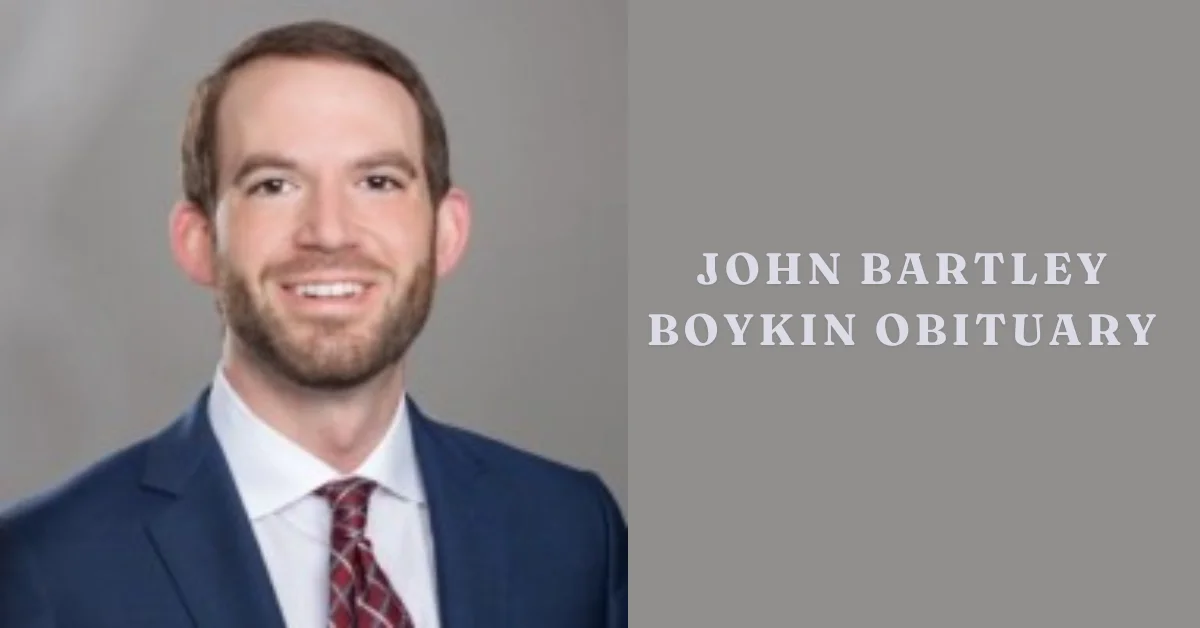 John Bartley Boykin Obituary