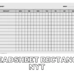 spreadsheet rectangles