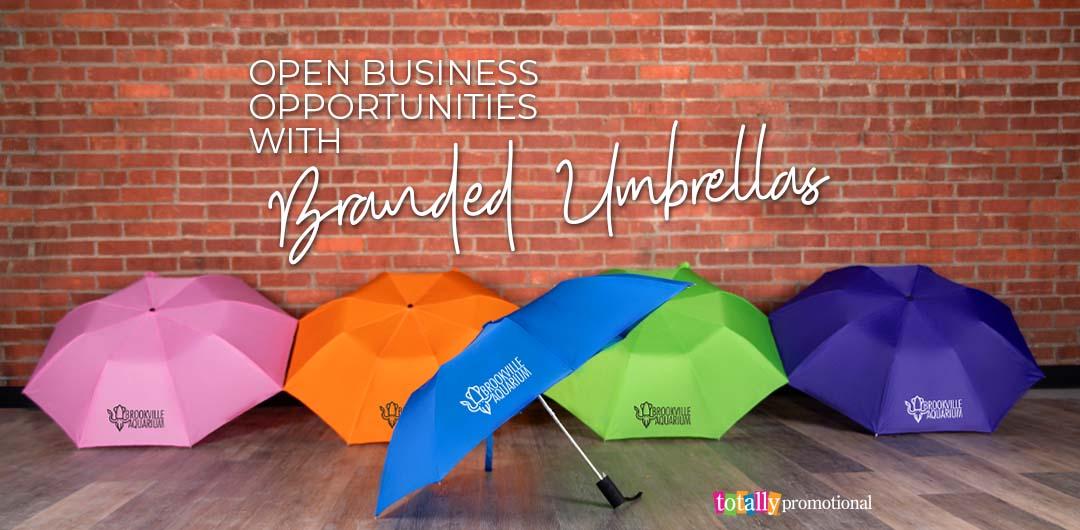 Branded umbrellas are a versatile, practical, and stylish promotional product that can elevate your marketing efforts.