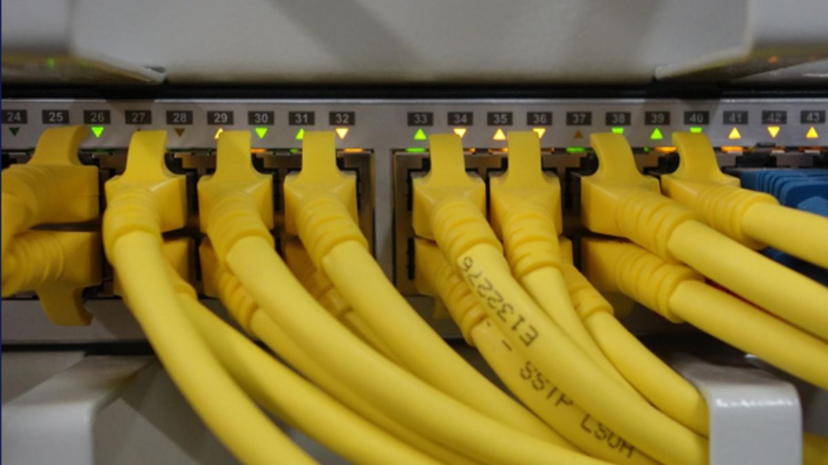 network cable installation
