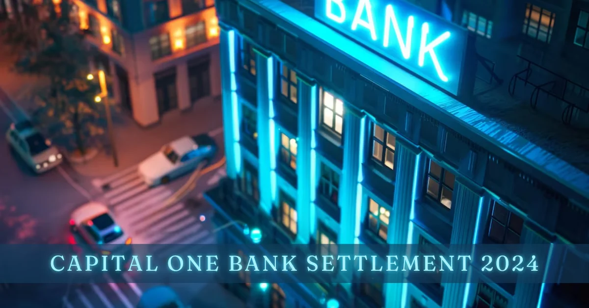 capital one bank settlement 2024