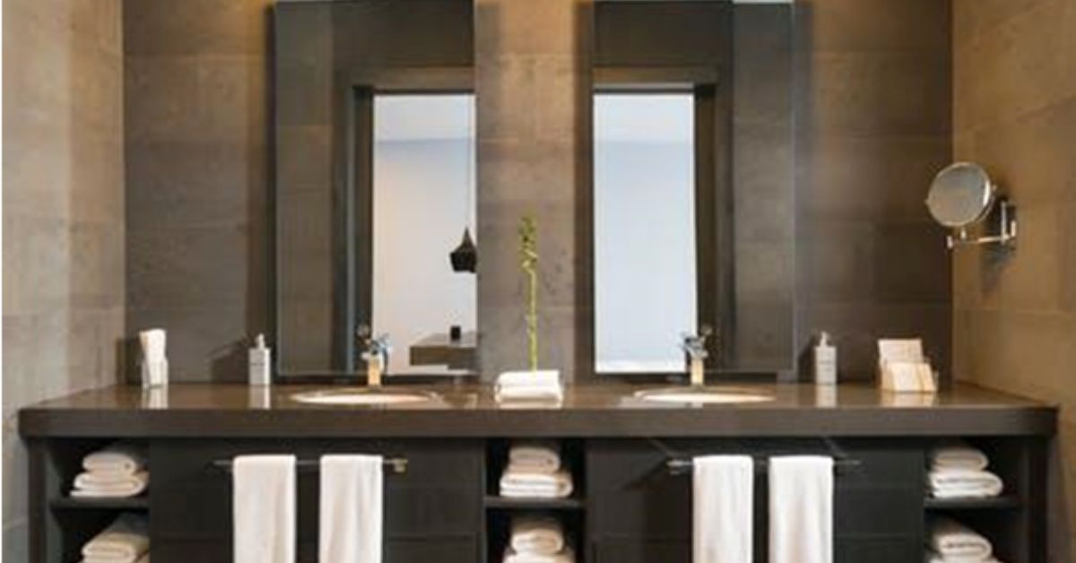 modern vanity bathroom