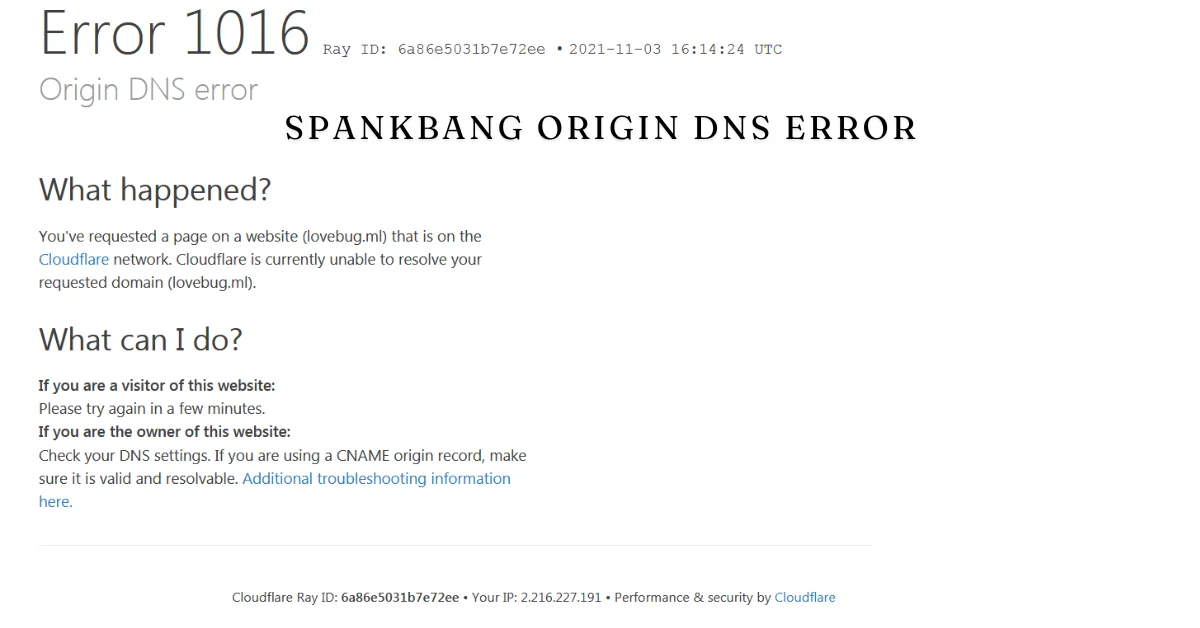 spankbang origin dns error