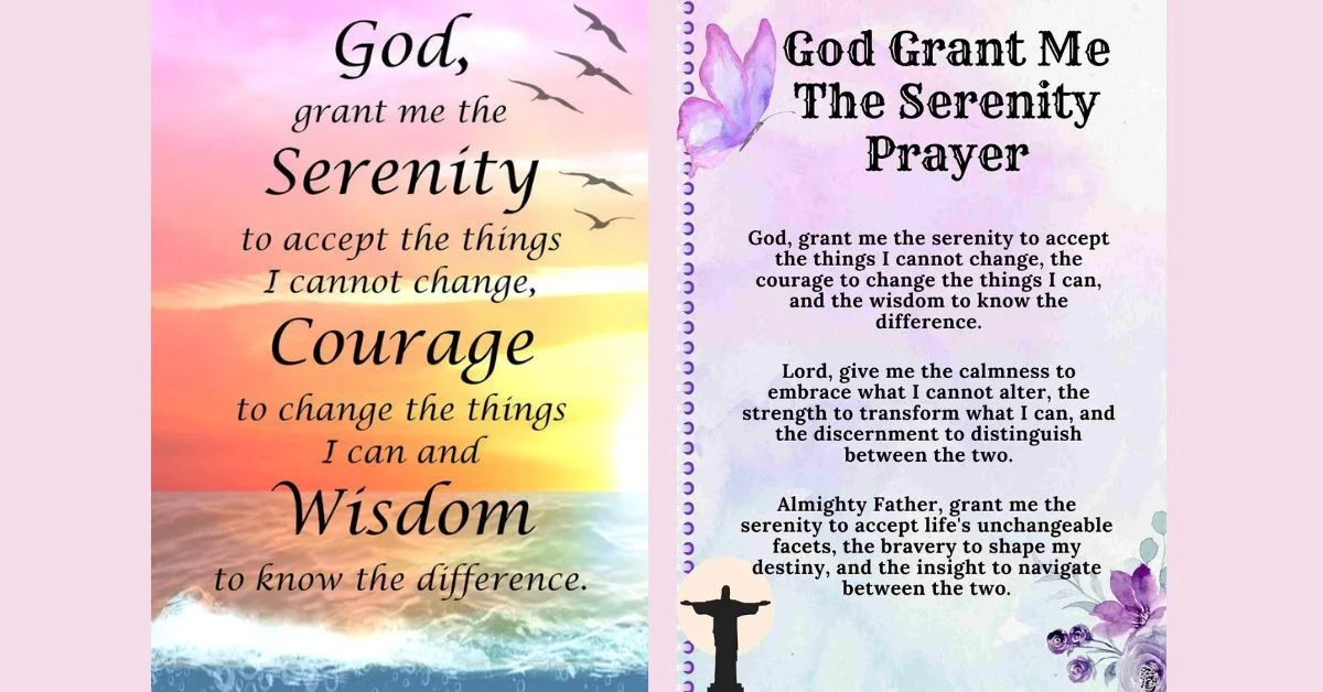 god grant me the serenity