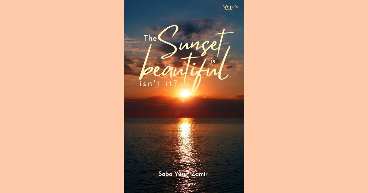 the sunset is beautiful isn't it
