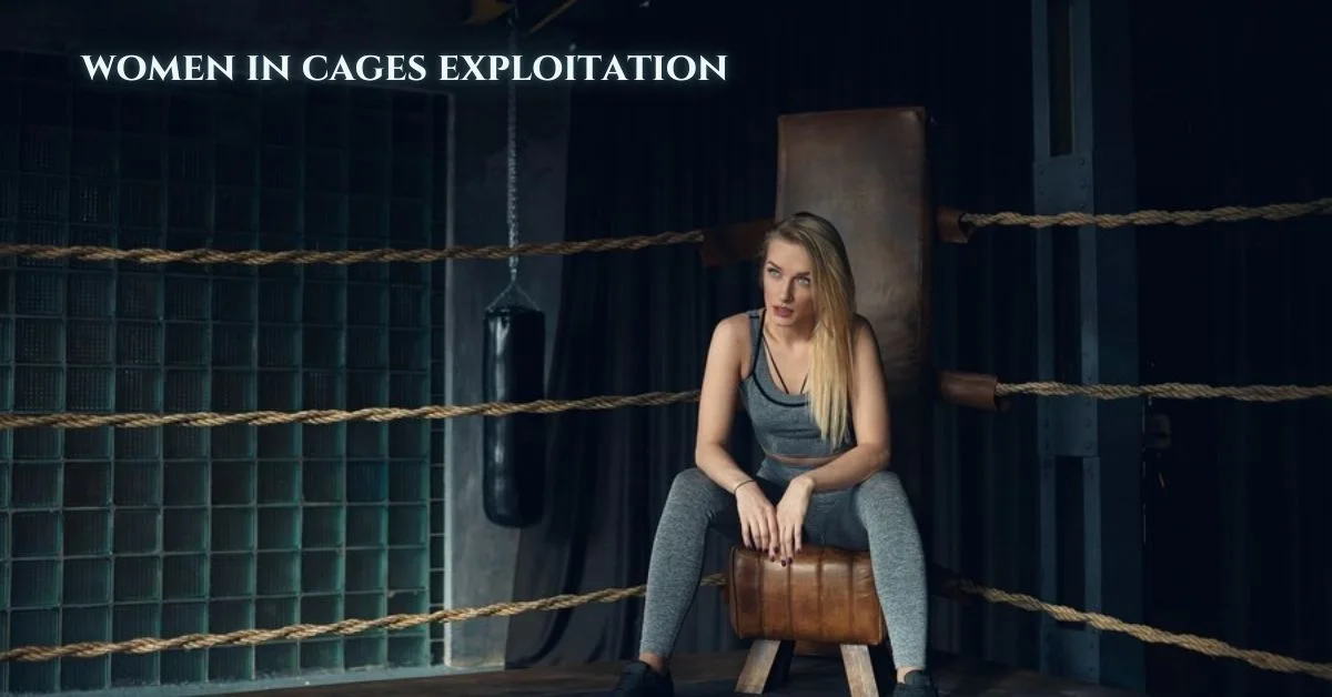 women in cages exploitation