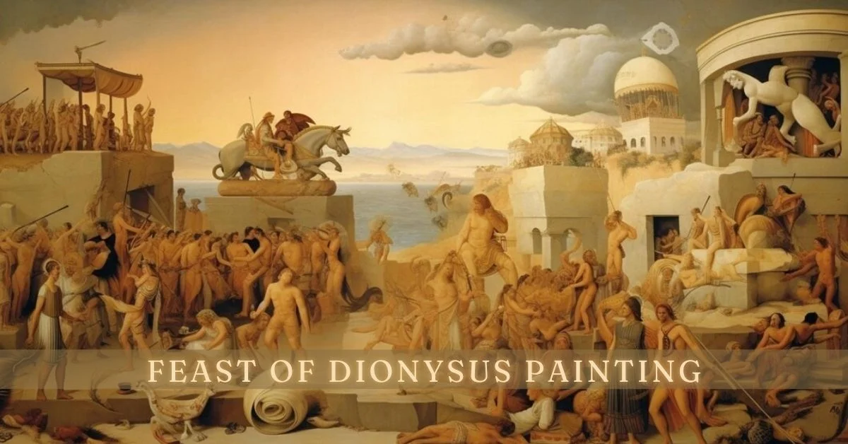 feast of dionysus painting