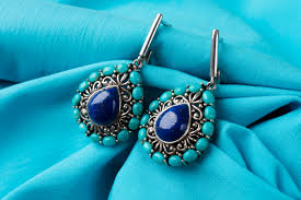 Blue Earrings