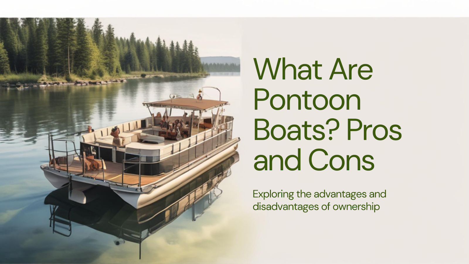 Pontoon Boats