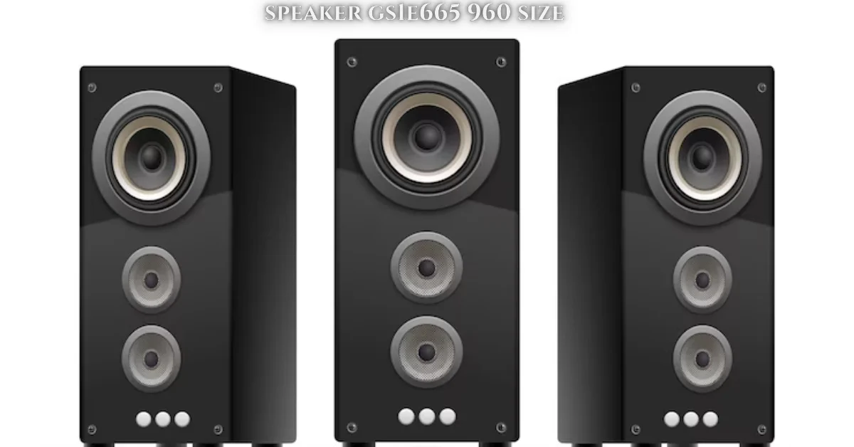 speaker gs1e665 960 size