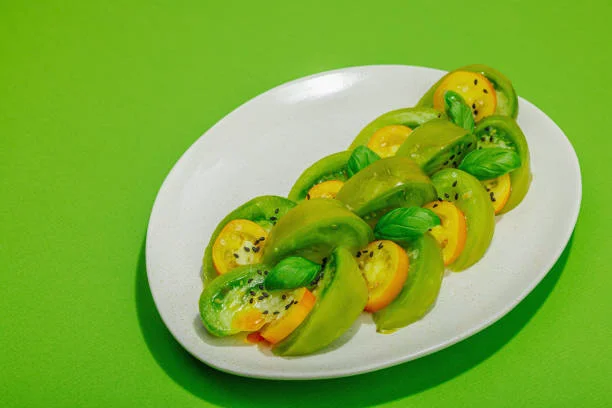 Gebakken Groene Tomaten