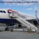 british airways emergency flight ba286