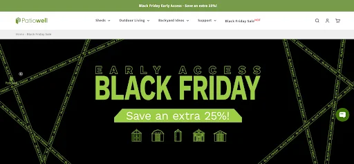 Patiowell Plastic Shed