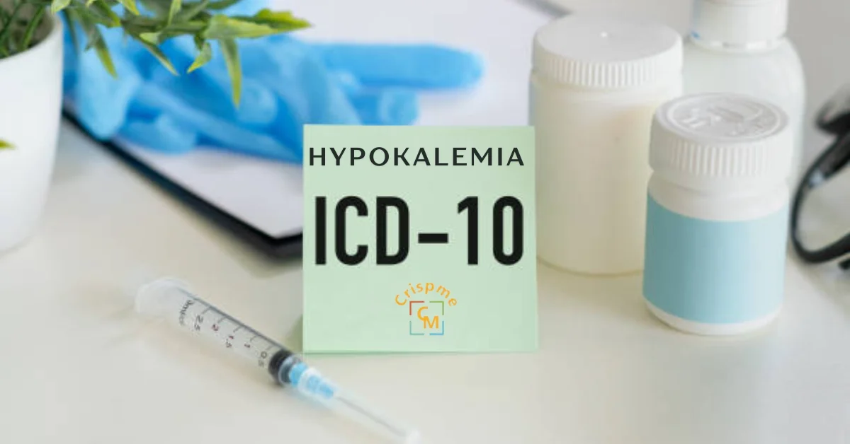 hypokalemia icd 10